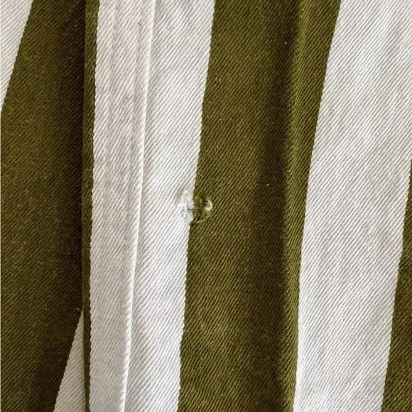 Big Bud Press Olive Stripe Original Overalls Size 2X - Picture 9 of 9